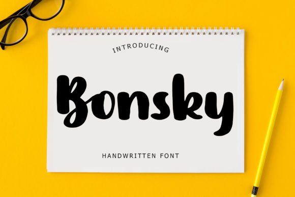 Bonsky Font Review: A Playful Typeface for Modern Brands