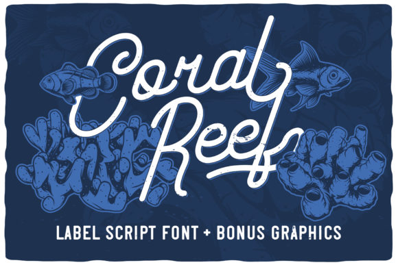Coral Reef Font: A Vintage Script for Handmade Brands