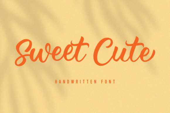 Designing with Sweet Cute: A Handwritten Font for Modern Editors