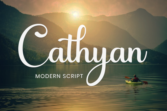 Elevate Your Brand Identity with the Cathyan Typeface