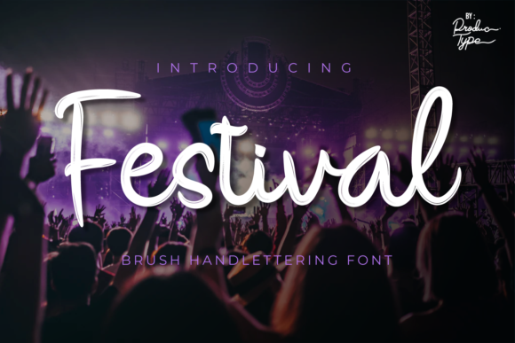 Festival Font: A Whimsical Typeface for Small Business Branding