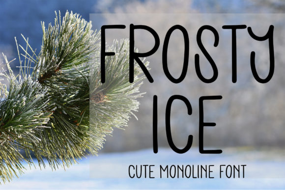 Frosty Ice Font Review: A Cool Script for Social Campaigns