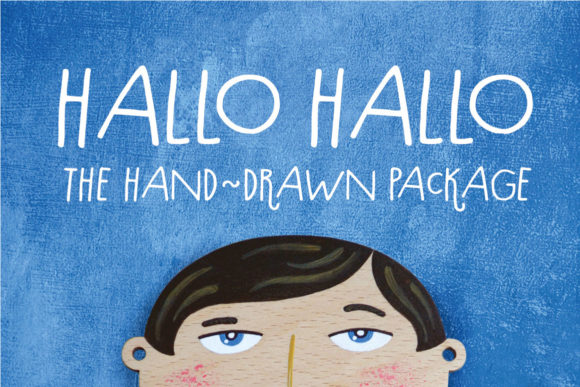 Hallo Hallo: A Handwritten Typeface for Editorial Design