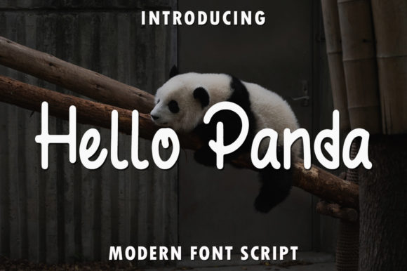 Hello Panda Font: A Designer's Take on Charming Branding