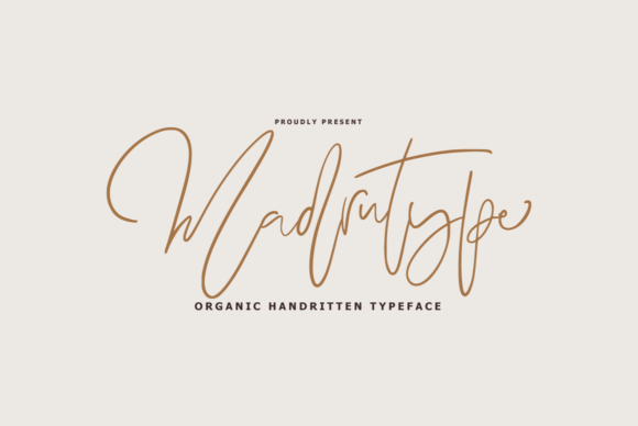 Madrutype Review: A Stylish Handwritten Font for Campaigns
