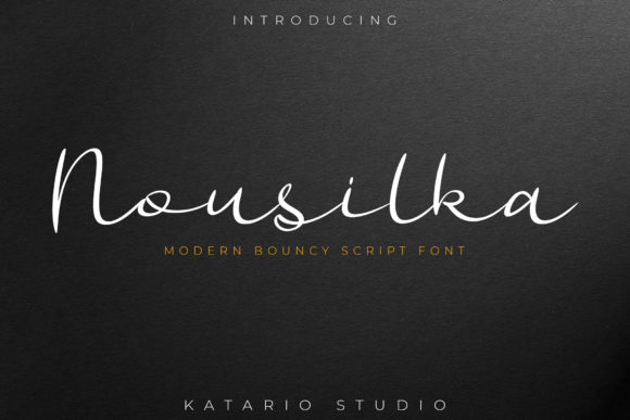 Nousilka: The Bouncy Script Font for Clear Campaigns