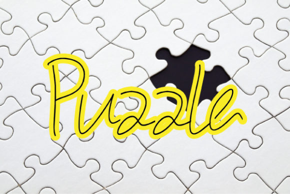Puzzle Font Review: A Bold Script for Modern Branding