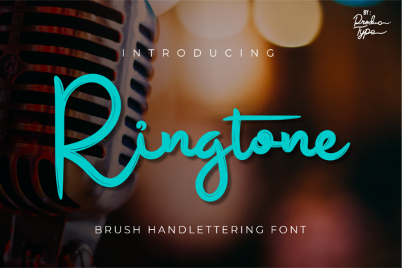 Ringtone Font: A Modern Handwritten Typeface for Branding