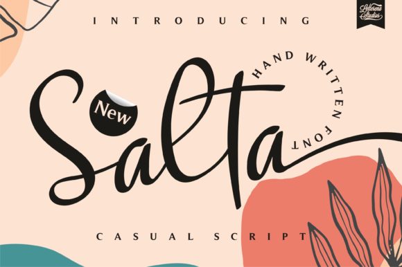 Salta Font Review: A Handwritten Typeface for Editorial Design