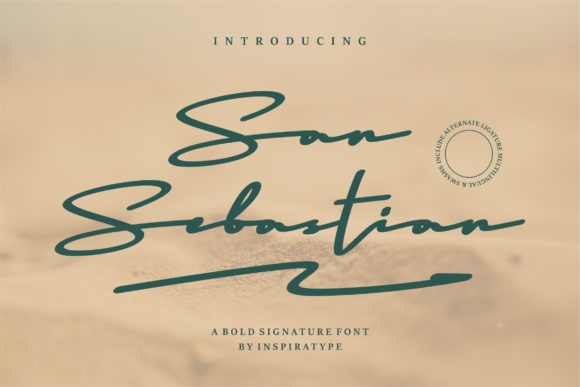 San Sebastian Font Review: Elevating Campaign Visuals