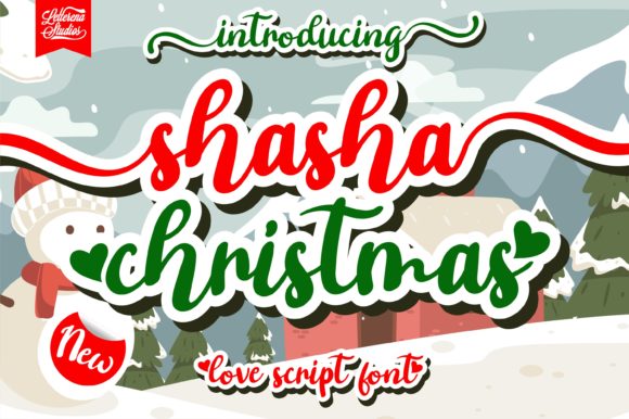 Shasha Christmas Font: A Polished Choice for Holiday Branding