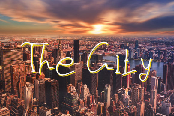 The City Font: A Handwritten Typeface for Editorial Design