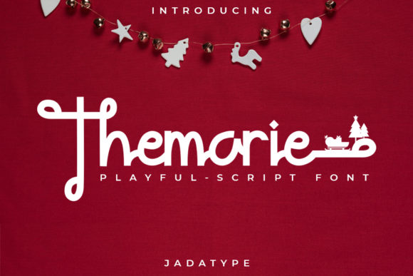 Themarie: A Handwritten Typeface for Digital Branding