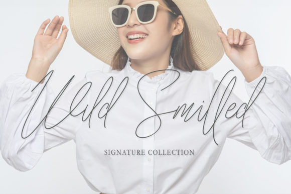 Wild Smilled: The Signature Script Font for Handmade Brands